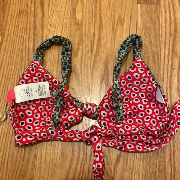 Farm Rio Small Leopard Bikini Top - Picture 4 of 4